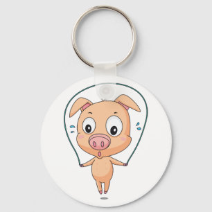 Porte-clés Porte - clé de saut de porc