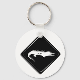 Porte-clés Porte - clé de signe de crocodile de Croco