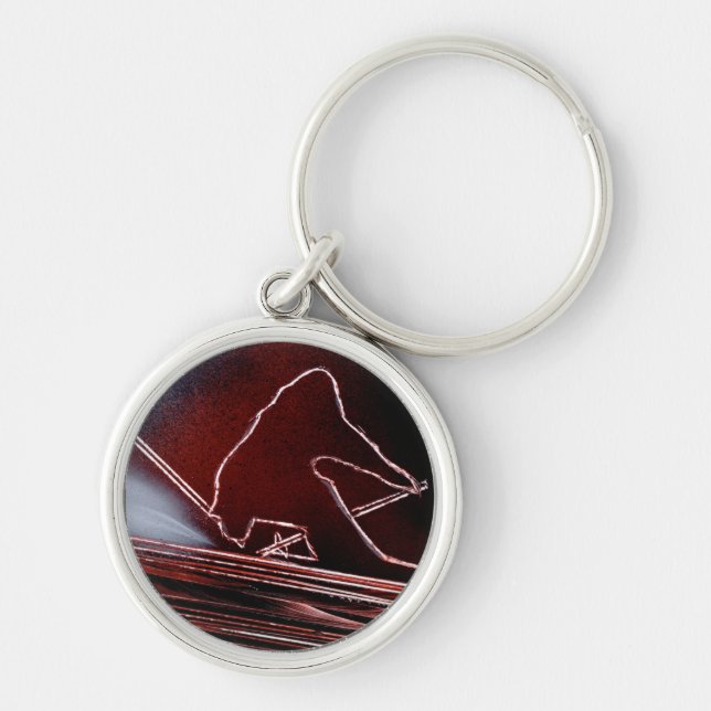 Porte-clés Porte - clé de ski alpin (Devant)