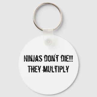 Porte-clés porte - clé de slogan ninja