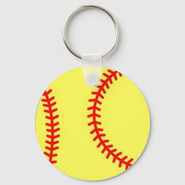 Porte-clés Porte - clé de softball (Recto)