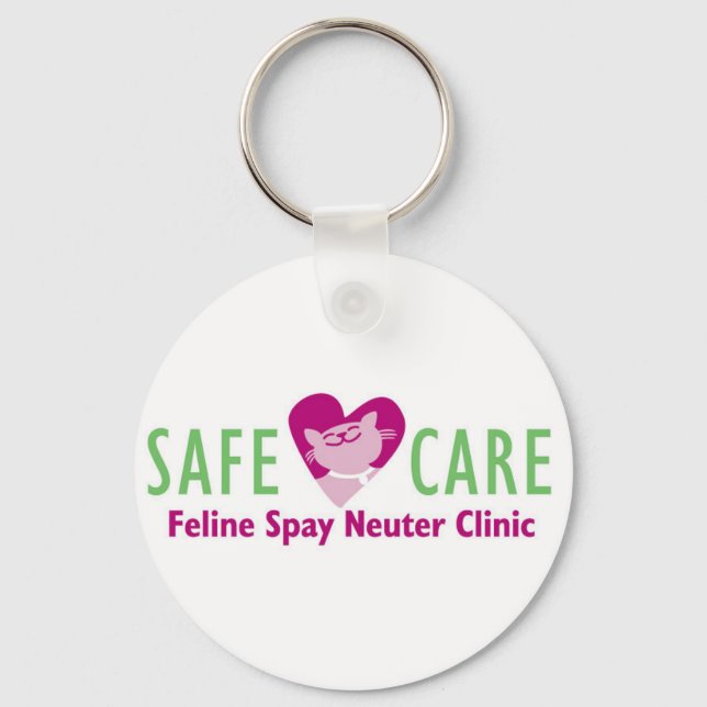 Porte-clés PORTE - CLÉ de soins SAFE (Recto)