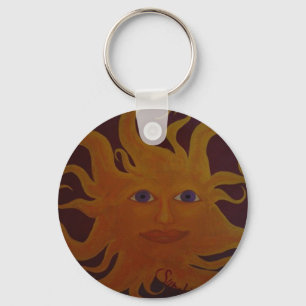 Porte-clés porte - clé de soleil