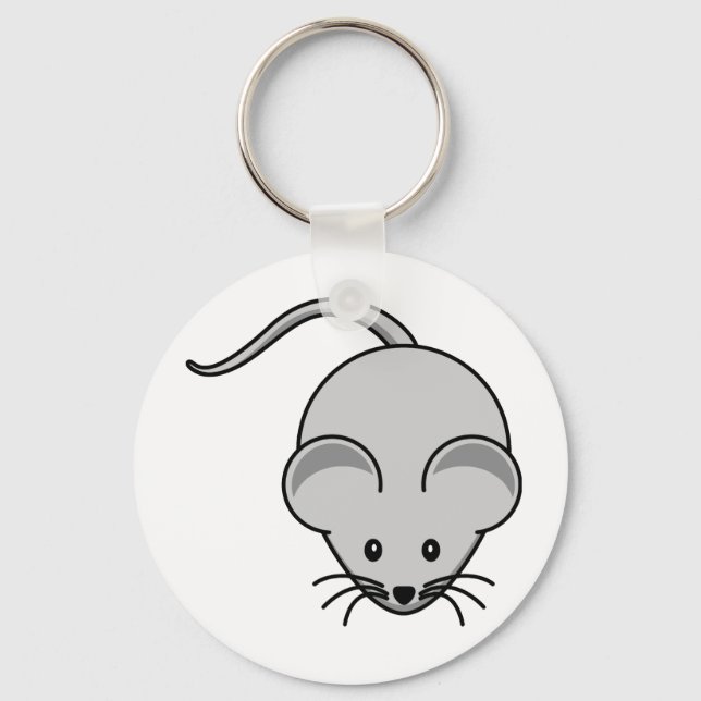 Porte-clés Porte - clé de souris adorable (Recto)