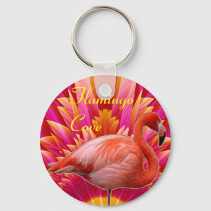 Porte-clés Porte - clé de souvenir de crique de Flamant rose