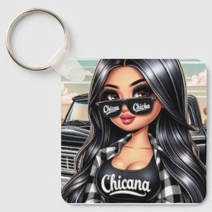 Porte-clés Porte - clé de style Chicana