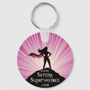 Porte-clés Porte - clé de superwoman d'économie