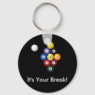 Porte-clés porte - clé de support de 9 boules