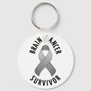 Porte-clés Porte - clé de survivant de cancer du cerveau