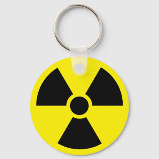 Porte-clés Porte - clé de symbole radioactif