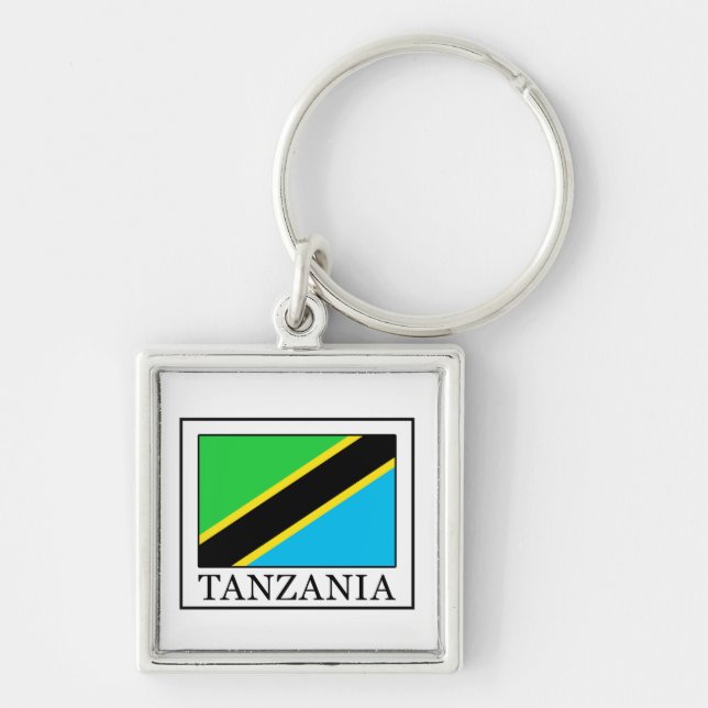 Porte-clés Porte - clé de Tanzanie (Devant)