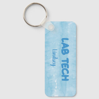 Porte-clés Porte - clé de technicien Blue Lab personnalisé