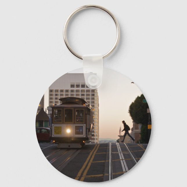 Porte-clés Porte - clé de téléphérique de San Francisco (Recto)
