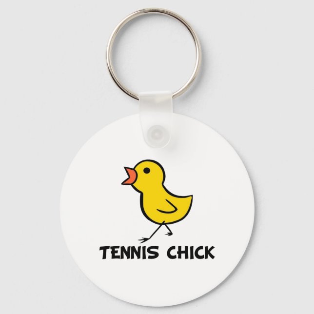 Porte-clés Porte - clé de tennis Chick (Recto)