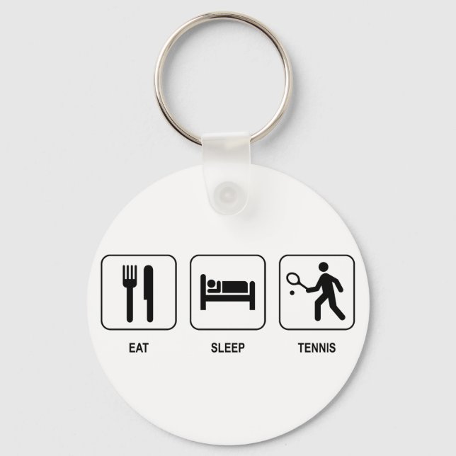 Porte-clés Porte - clé de tennis de Sleep (Recto)