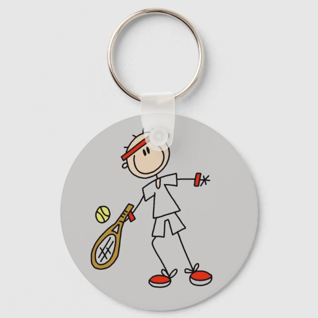 Porte-clés Porte - clé de tennis Mens (Recto)