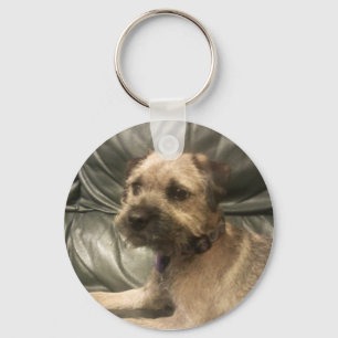 Porte-clés Porte - clé de Terrier de frontière