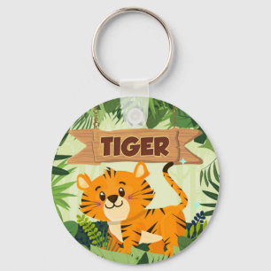 Porte-clés Porte - clé de tigre