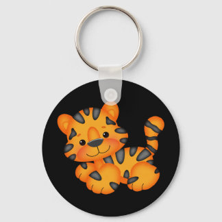Porte-clés Porte - clé de tigre de dessin