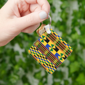 Porte-clés Porte - clé de tissu Kwanzaa Kenta