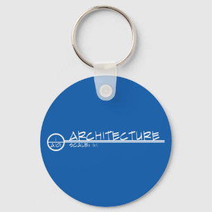 Porte-clés Porte - clé de titre de dessin d'architecture