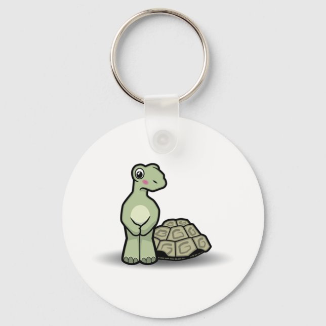 Porte-clés Porte - clé de tortue sans coquille (Recto)