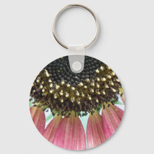 Porte-clés Porte - clé de tournesol rose