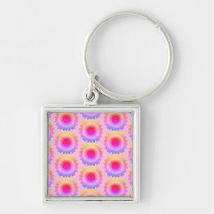 Porte-clés Porte - clé de tournesol rose