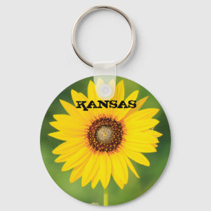 Porte-clés Porte - clé de tournesol sauvage du Kansas