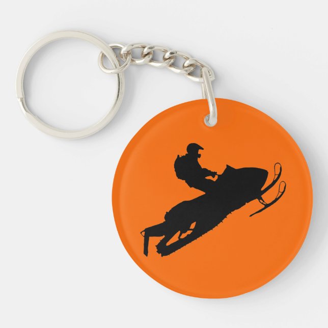 Porte-clés Porte - clé de traîneau (Devant)