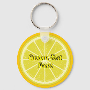 Porte-clés Porte - clé de tranche de citron