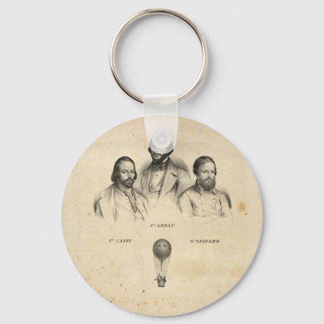 Porte-clés Porte - clé de trois balloonistes (Recto)