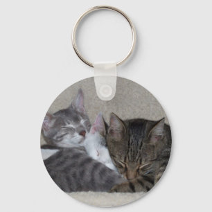 Porte-clés Porte - clé de trois chats