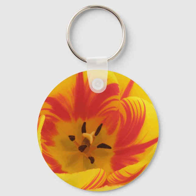 Porte-clés Porte - clé de Tulipe de feu (Recto)