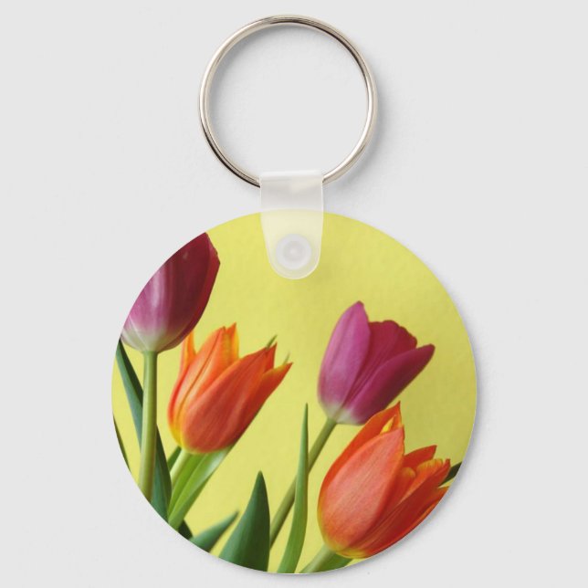 Porte-clés Porte - clé de tulipes (Recto)