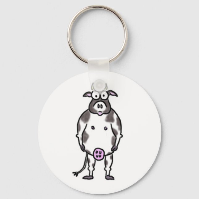 Porte-clés Porte - clé de vache (Recto)