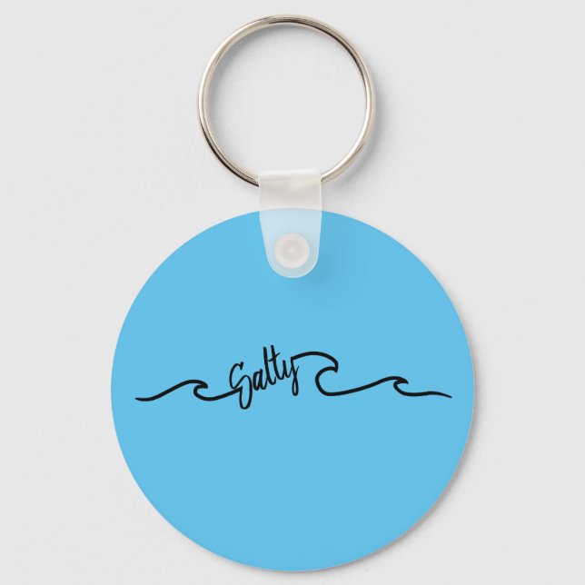 Porte-clés Porte - clé de vague Salty Ocean (Recto)