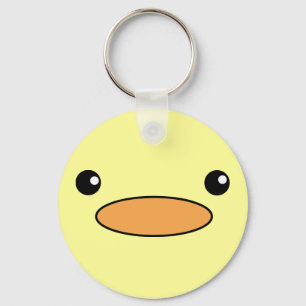 Porte-clés Porte - clé de visage de canard