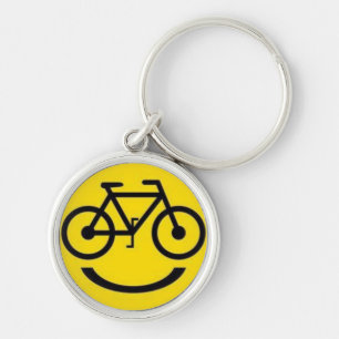 Porte-clés porte - clé de visage de vélo