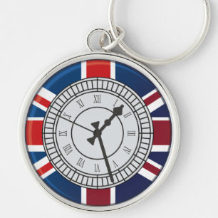 Porte-clés Porte - clé de visage d'horloge de Londres Big Be