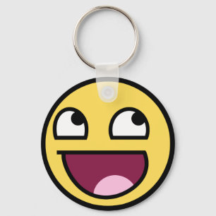 Porte-clés Porte - clé de visage génial