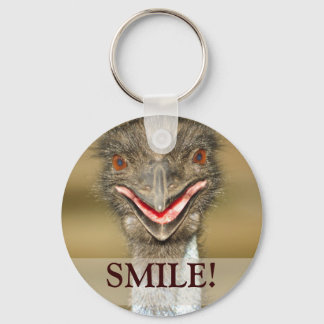 Porte-clés Porte - clé de visage heureux
