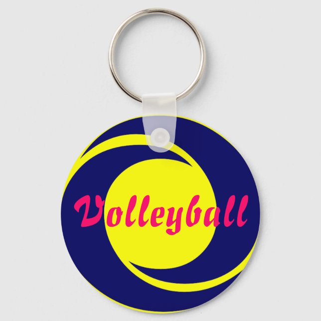 Porte-clés Porte - clé de volley-ball (Recto)
