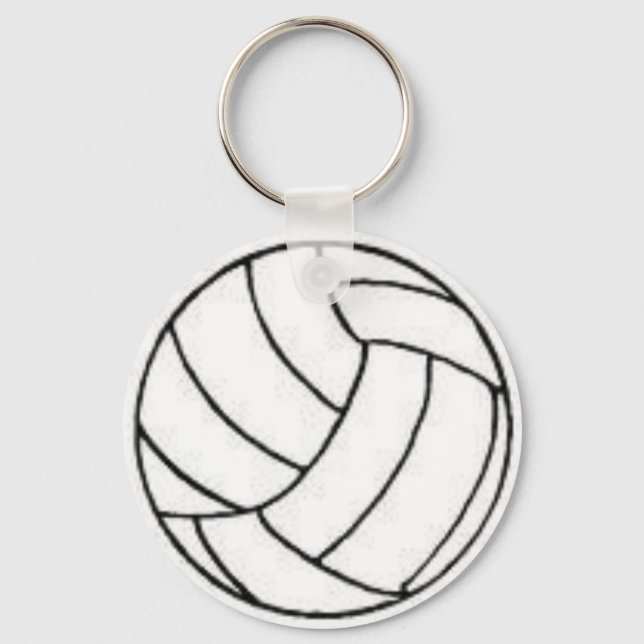Porte-clés Porte - clé de volley-ball (Recto)