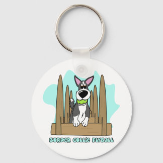 Porte-clés Porte - clé de volley-ball Collie