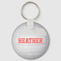 Porte - clé de volley-ball personnalisé