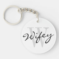 Porte - clé de WIFEY pour épouser l'épouse de