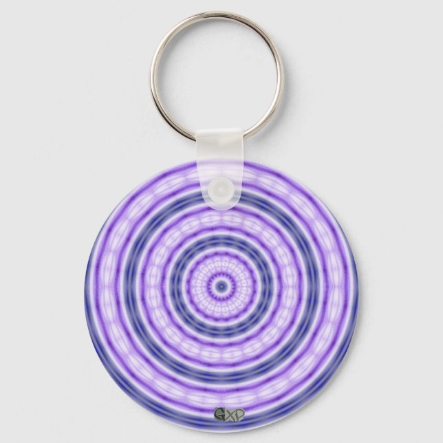 Porte-clés Porte - clé de wirl violet (Recto)