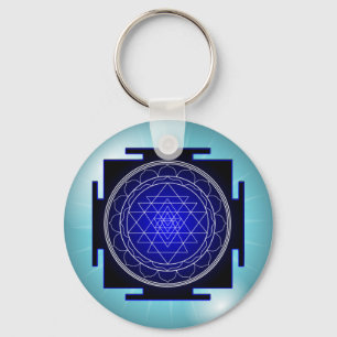 Porte-clés porte - clé de yantra de sri