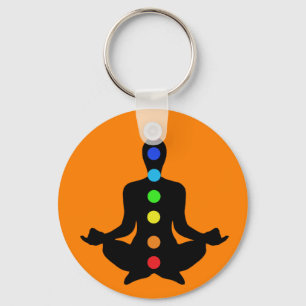 Porte-clés Porte - clé de Yoga Chakras